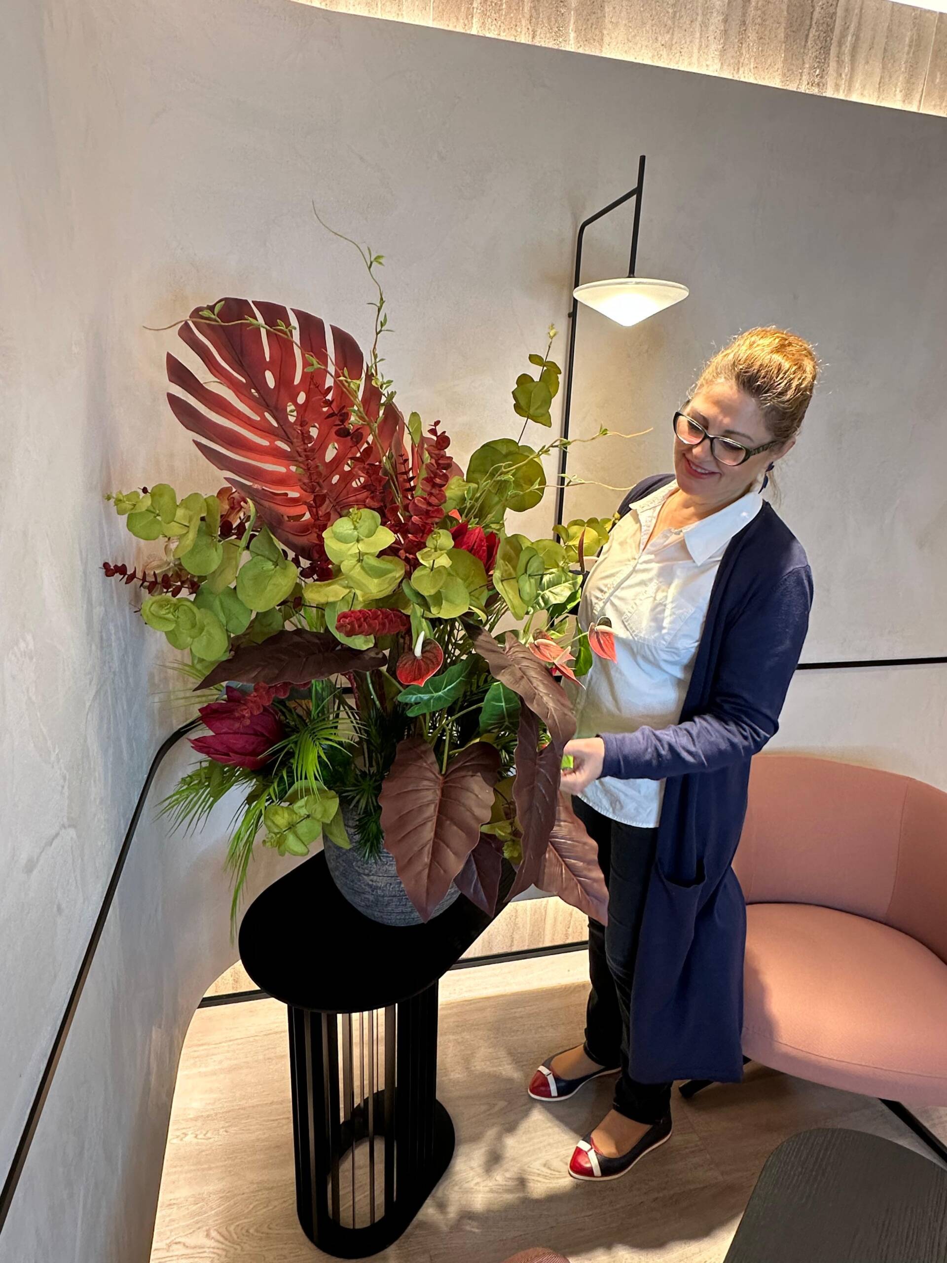 Decor premium pentru zona de recepție